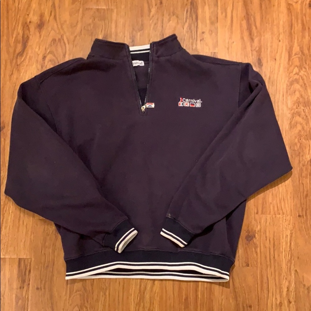 Navy blue carnival jacket